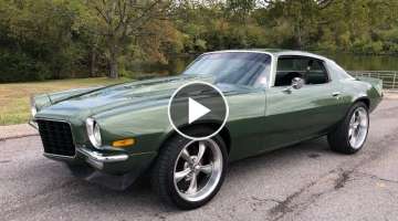 Test Drive 1972 Chevy Camaro SOLD $21,900 Maple Motors