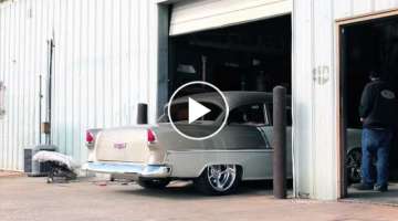 Hix Design: Custom '55 Chevy Belair Interior