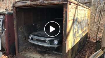 HOTROD MAGAZINE BARN FIND COVER CAR 1968 Mustang GT500KR Convertible