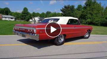 Original Owner 1964 Chevrolet Impala SS 409 4 Speed Convertible Ride My Car Story with Lou Costab...