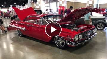 Slammed 348 powered 1960 Impala (Goodguys Puyallup 2017)