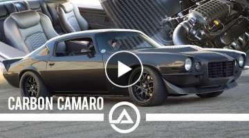 700HP Supercharged Chevrolet Camaro Z28 Restomod with Lots of Carbon Fiber
