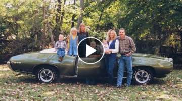 A muscle car Cinderella story- Son surprises Dad with the 1968 GTO that he restored 29 years ago