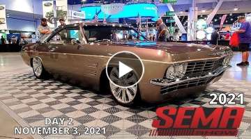 SEMA show 2021 Highlights - Amazing Trucks And Cars - Las Vegas Day 2