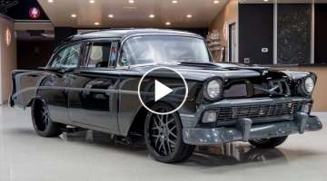 1956 Chevrolet Bel Air Restomod Twin Turbo For Sale