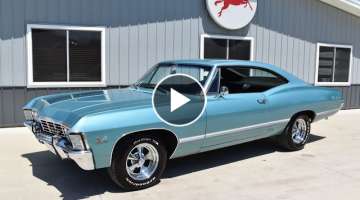 40k Mile 1967 Chevy Impala 396 (SOLD) at Coyote Classics
