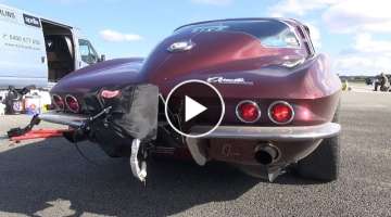 SIX-5: World's Fastest C2 Corvette - Brutal Exhaust Sounds and Acceleration!!
